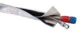 DEI Heat Shroud 3/4in I.D. x 3ft - Aluminized Sleeving - Hook and Loop Edge thumbnail 7