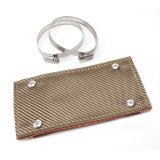 DEI Pipe Shield w/Stainless Steel Clamps - 4in x 8in - Titanium thumbnail 7