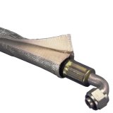 DEI Heat Shroud 1in I.D. x 3ft - Aluminized Sleeving - Hook and Loop Edge thumbnail 7