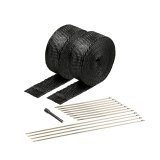DEI Exhaust Wrap Kit - Black Titanium Wrap Locking Ties & Locking Tie Tool thumbnail 2