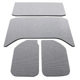 DEI 11-18 Jeep Wrangler JK 4-Door Boom Mat Headliner - 4 Piece - Gray thumbnail 1