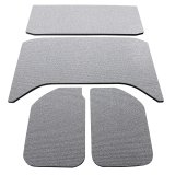 DEI 11-18 Jeep Wrangler JK 4-Door Boom Mat Headliner - 4 Piece - Gray thumbnail 2