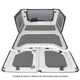 DEI 11-18 Jeep Wrangler JK 4-Door Boom Mat Headliner - 4 Piece - Gray thumbnail 4