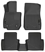 Husky Liners 2017 Mazda CX-3 Weatherbeater Black Front & 2nd Seat Floor Liners thumbnail 2