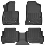 Husky Liners 2017 Mazda CX-9 WeatherBeater Floor Liner (Front and Second Rows) - Black thumbnail 2
