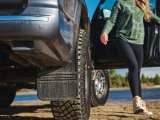 Husky Liners Universal 12in Wide Black Rubber Front Mud Flaps w/ Weight thumbnail 5