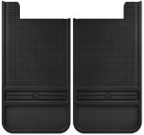 Husky Liners Universal 12in Wide Black Rubber Rear Mud Flaps w/o Weight thumbnail 4