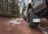 Husky Liners Universal 12in Wide Black Rubber Rear Mud Flaps w/o Weight thumbnail 6