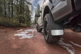 Husky Liners Universal 12in Wide Black Rubber Rear Mud Flaps w/ Weight thumbnail 7