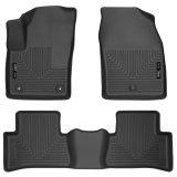Husky Liners 2018 Toyota CH-R Weatherbeater Black Front & 2nd Seat Floor Liners thumbnail 1