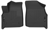 Husky Liners 2018 Buick Enclave WeatherBeater Black Front Floor Liners thumbnail 1