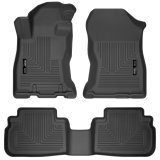 Husky Liners 2019 Subaru Forester Weatherbeater Black Front & 2nd Seat Floor Liners thumbnail 1