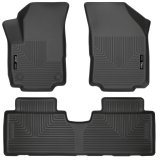 Husky Liners 18-23 GMC Terrain WeatherBeater Black Front & 2nd Seat Floor Liners thumbnail 3