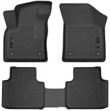 Husky Liners 18-19 Volkswagen Atlas Weatherbeater Black Front & 2nd Seat Floor Liners thumbnail 1