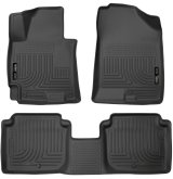 Husky Liners 2014-2016 Hyundai Elantra WeatherBeater Combo Black Floor Liners thumbnail 1