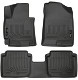Husky Liners 2014-2016 Hyundai Elantra WeatherBeater Combo Black Floor Liners thumbnail 5