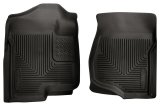 Husky Liners 07-12 GM Silverado/Tahoe/Suburban/Escalade X-Act Contour Black Floor Liners thumbnail 2
