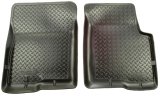 Husky Liners 04-12 Chevy Colorado/GMC Canyon Regular/Extended Cab Classic Style Black Floor Liners thumbnail 1