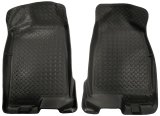 Husky Liners 04-12 Chevy Colorado/GMC Canyon Crew Cab Classic Style Black Floor Liners thumbnail 1