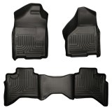Husky Liners 03-08 Dodge Ram 1500/2500/3500 Quad Cab WeatherBeater Combo Black Floor Liners thumbnail 5