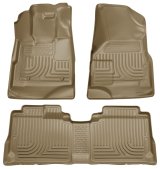 Husky Liners 09-12 Ford Escape/Mazda Tribute (Base/Hybrid) WeatherBeater Combo Tan Floor Liners thumbnail 3