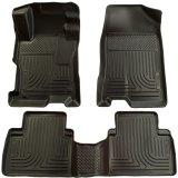 Husky Liners 04-09 Toyota Prius WeatherBeater Combo Black Floor Liners thumbnail 1