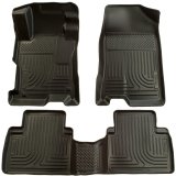 Husky Liners 04-09 Toyota Prius WeatherBeater Combo Black Floor Liners thumbnail 3