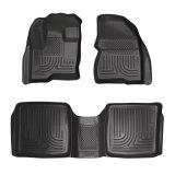 Husky Liners 09-12 Ford Flex/10-12 Lincoln MKT WeatherBeater Combo Black Floor Liners thumbnail 3