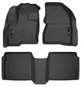 Husky Liners 09-12 Ford Flex/10-12 Lincoln MKT WeatherBeater Combo Black Floor Liners thumbnail 7