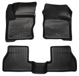 Husky Liners 2012 Ford Focus (4DR/5DR) WeatherBeater Combo Black Floor Liners thumbnail 2