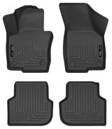 Husky Liners 2011 Volkswagen Jetta (Sedan) WeatherBeater Combo Black Floor Liners thumbnail 7
