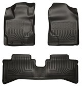 Husky Liners 2012 Toyota Prius c WeatherBeater Combo Black Floor Liners thumbnail 4
