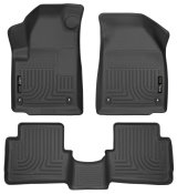 Husky Liners 2013 Dodge Dart WeatherBeater Black Front & 2nd Seat Floor Liners thumbnail 1