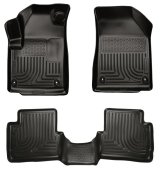 Husky Liners 2013 Dodge Dart WeatherBeater Black Front & 2nd Seat Floor Liners thumbnail 6