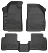 Husky Liners 2013 Dodge Dart WeatherBeater Black Front & 2nd Seat Floor Liners thumbnail 7