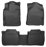 Husky Liners 10-13 Lexus RX350/RX450h WeatherBeater Black Front & 2nd Seat Floor Liners thumbnail 3