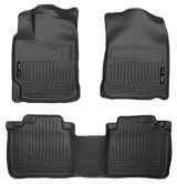 Husky Liners 10-13 Lexus RX350/RX450h WeatherBeater Black Front & 2nd Seat Floor Liners thumbnail 7