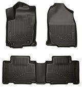 Husky Liners 13 Toyota RAV4 Weatherbeater Black Front & 2nd Seat Floor Liners thumbnail 5