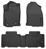 Husky Liners 13 Toyota RAV4 Weatherbeater Black Front & 2nd Seat Floor Liners thumbnail 7