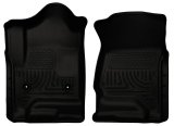 Husky Liners 14 Chevrolet Silverado 1500/GMC Sierra 1500 WeatherBeater Black Front Floor Liners thumbnail 4