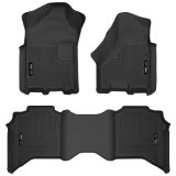 Husky Liners 19-20 Dodge Ram 2500/3500 Crew Cab X-Act Contour Front and Second Row Seat Floor Liners thumbnail 3