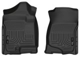 Husky Liners 07-14 Cadillac Escalade ESV/EXT Weatherbeater Black Front Floor Liners thumbnail 1