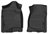 Husky Liners 07-14 Cadillac Escalade ESV/EXT Weatherbeater Black Front Floor Liners thumbnail 6