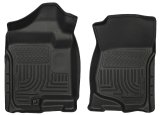 Husky Liners 07-14 Cadillac Escalade ESV/EXT Weatherbeater Black Front Floor Liners thumbnail 7