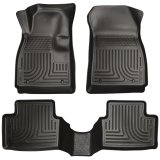Husky Liners 13-14 Buick Encore WeatherBeater Black Front/2nd Row Floor Liners thumbnail 3