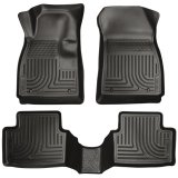 Husky Liners 13-14 Buick Encore WeatherBeater Black Front/2nd Row Floor Liners thumbnail 5