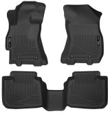 Husky Liners 2015 Subaru Legacy/Outback Weatherbeater Black Front & 2nd Seat Floor Liners thumbnail 4