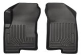Husky Liners 07-12 Dodge Caliber / 07-12 Jeep Compass WeatherBeater Front Row Black Floor Liners thumbnail 4