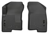 Husky Liners 07-12 Dodge Caliber / 07-12 Jeep Compass WeatherBeater Front Row Black Floor Liners thumbnail 5
