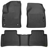 Husky Liners 2016 Toyota Prius Weatherbeater Black Front & 2nd Seat Floor Liners (Footwell Coverage) thumbnail 1